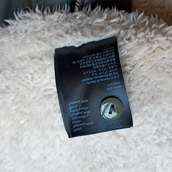 H&M Divided Fur Trimmed Hood Coat - Picture 5 of 6